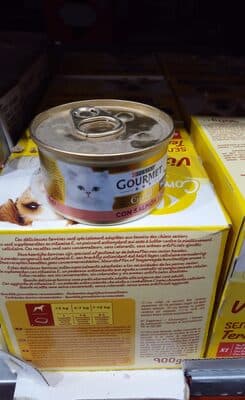 Comida Húmida para Gato Gourmet Gold Mousse com Salmão