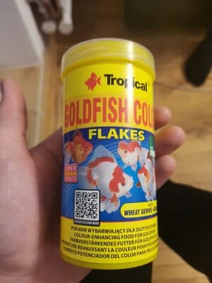 Comida Peixes Tropical Goldfish Color