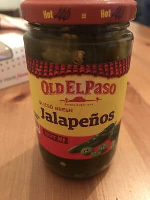 Jalapeno Old El Paso Cortado Pimenta Verde