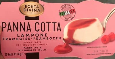 Panna Cotta Bonta Divina Framboesa