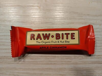 Barra BIO Raw Bite de Maçã e Canela