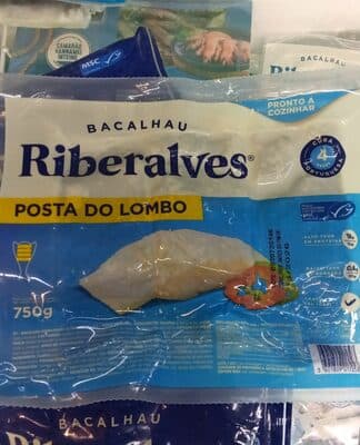 Bacalhau Riberalves Posta do Lombo 4 m MSC