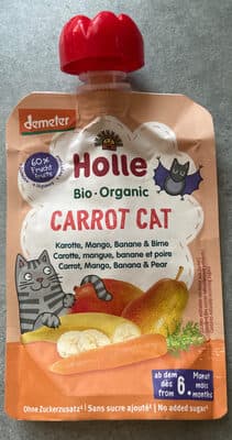 Saqueta BIO Holle Cenoura+frutos 6 m
