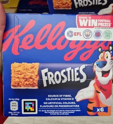 Barras Kellogg's Frosties Cereais