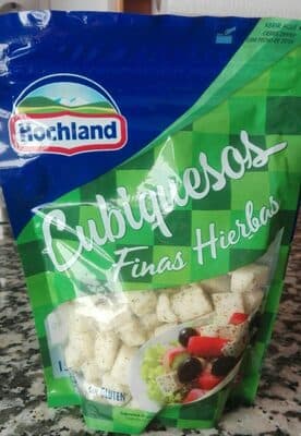 Cubos de Queijo com Ervas Provencais Hochland