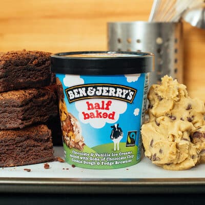 Gelado Ben & Jerry's Half Baked