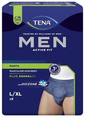 Cuecas Incontinência Tamanho L Tena Men