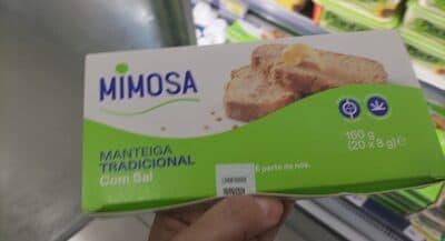 Manteiga Mimosa com Sal Doses