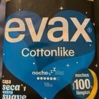 Pensos Higiénicos Cottonlike Noite Plus com Abas Evax
