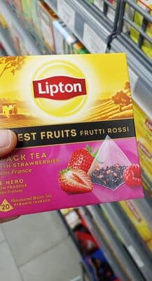 Chá Preto Lipton Pyramid Frutos Silvestres