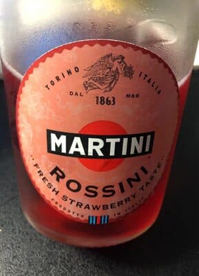 Cocktail Martini Rossini