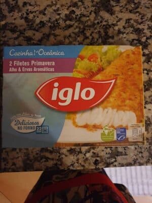 Filetes Iglo Primavera Alho e Ervas