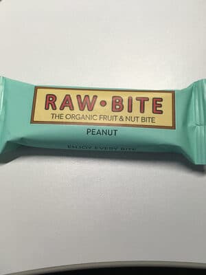 Barra BIO Raw Bite de Amendoim
