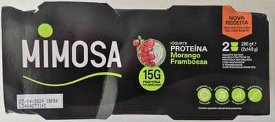 Iogurte Proteina Mimosa Morango/Framboesa