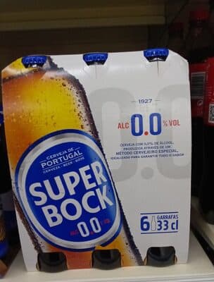 Cerveja sem Álcool Super Bock Pilsener 0.0%