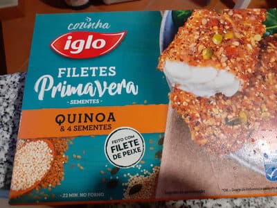 Filetes Iglo Primavera Quinoa e 4 Sementes