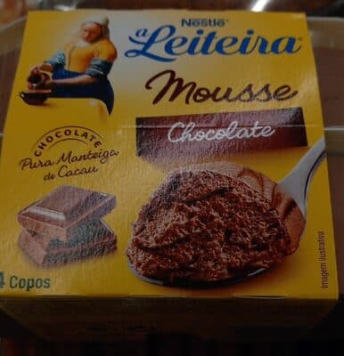 Sobremesa A Leiteira Mousse Chocolate Leite
