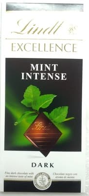 Tablete Lindt Excellence Menta Intensa
