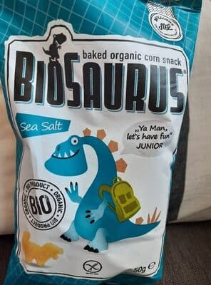 Snack Biosaurus Milho no Forno Sal BIO
