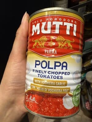 Tomate Triturado Mutti C/ Alho
