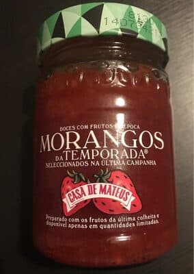 Doce Casa de Mateus Fruta Epoca Morango