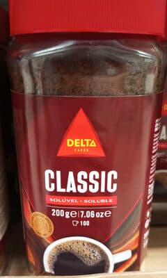Café Delta com Caféína Frasco