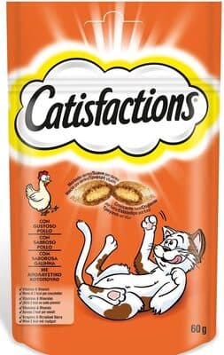 Snacks para Gato Catisfactions com Galinha