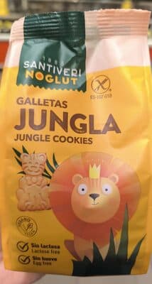 Bolachas Santiveri Noglut Animais Selva sem Glúten