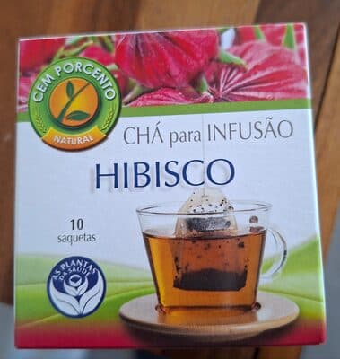 Chá Cem Porcento Hibisco