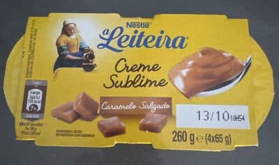 Sobremesa A Leiteira Creme Caramelo