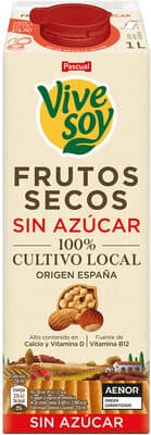 Bebida Vivesoy Vegetal Frutos Secos sem Açúcar