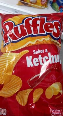 Batatas Fritas Ruffles Ketchup