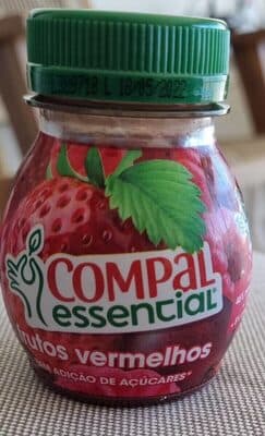 Fruta Compal Essencial Frutos Vermelhos