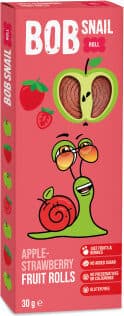 Rolinhos de Fruta Bob Snail Maçã e Morango