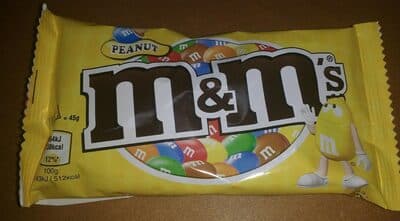Chocolate M&M's Amendoim Single
