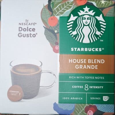 Cápsulas Starbucks Compatível Dolce Gusto Café House Blend Medium