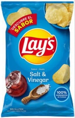 Batatas Fritas Lay's Vinagreta