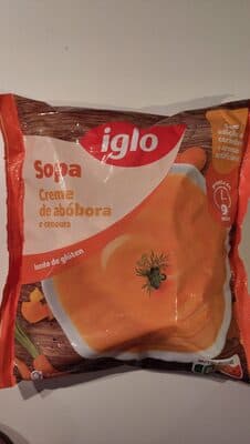 Sopa Iglo Abóbora&cenoura