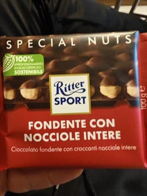 Chocolate Ritter Sport Puro Avelãs