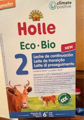 Leite BIO Holle 2 - 6 m