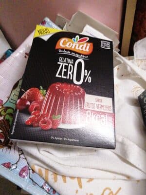 Gelatinas Condi Zero Frutos Vermelhos