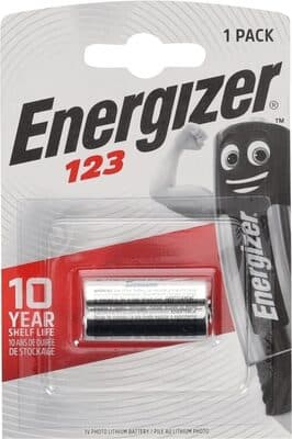 Pilha Litio EL123 Energizer 1 Unidade