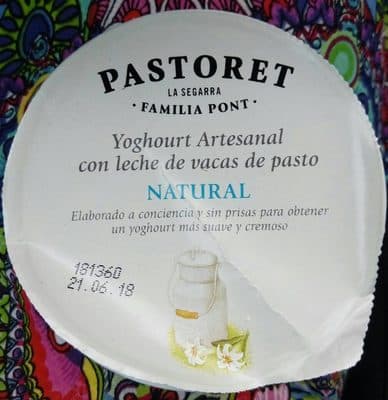 Iogurte Pastoret Natural