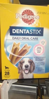 Snack para Cão Dentastix Pedigree Raça Média