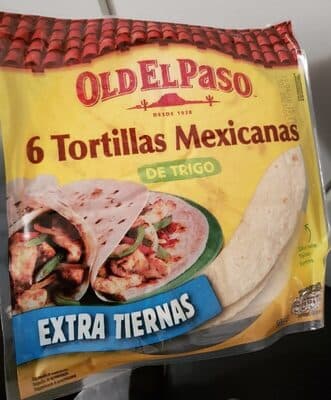 Tortilhas Old El Paso de Trigo