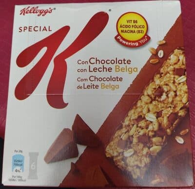 Barras Kellogg's Special K Chocolate Leite
