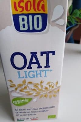Bebida Aveia Light Isola sem Gluten BIO