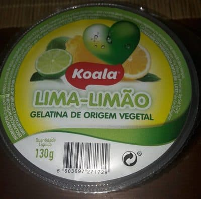 Gelatina Koala Sabor Lima Limão