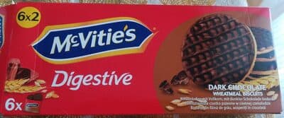 Bolacha Mcvitie's Digestive Doses To Go Chocolate Negro