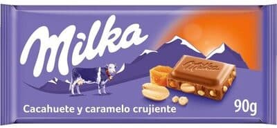Chocolate Milka Peanut Caramel
